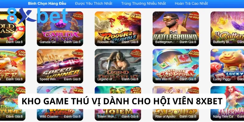 Điều Khoản 8xBet - Đảm Bảo Quyền Lợi Và Trải Nghiệm An Toàn 1 Hội viên 8xbet được tiếp cận hàng ngàn tựa game thú vị